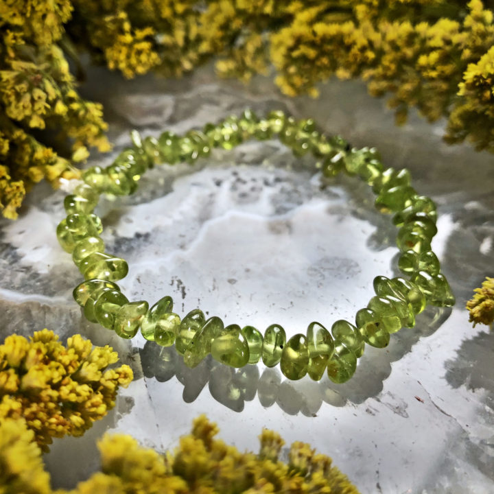 Peridot Prosperity and Leadership Bracelet