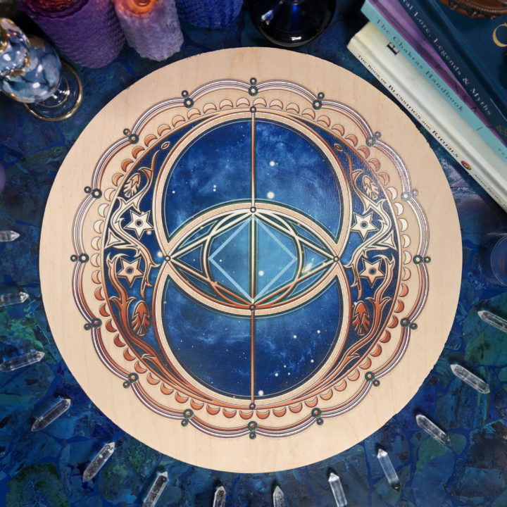 Gateway Opening Priestess Gemstone Grid