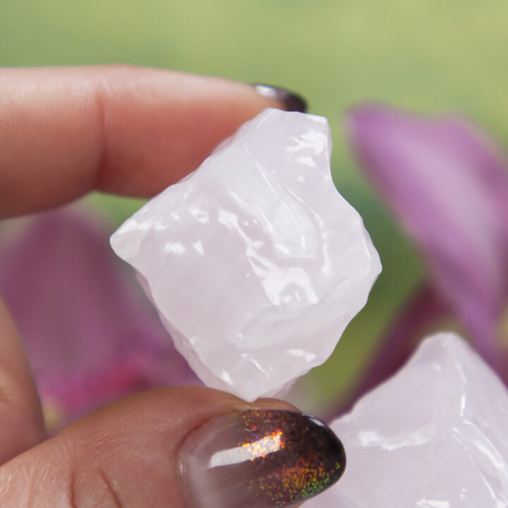 Natural Pink Mangano Calcite