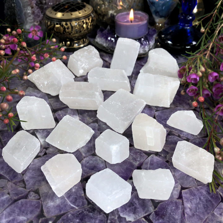 Natural White Calcite