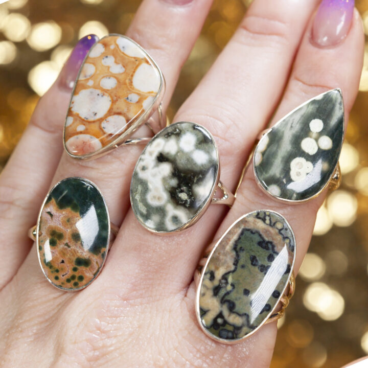 Ocean Jasper Ring