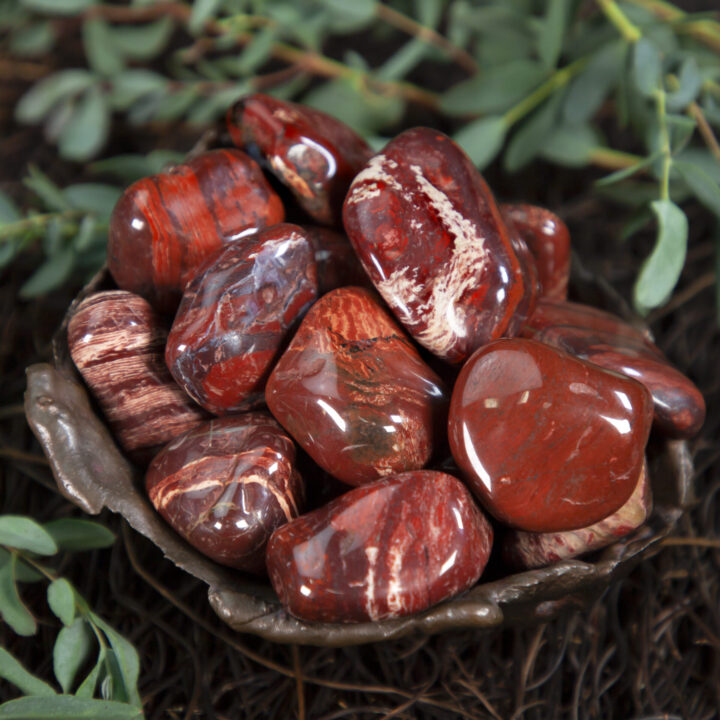 Tumbled Snakeskin Jasper