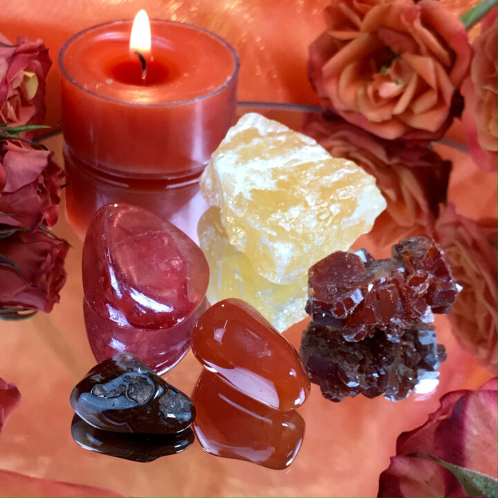 Beltane Fire of Desire Gem Set