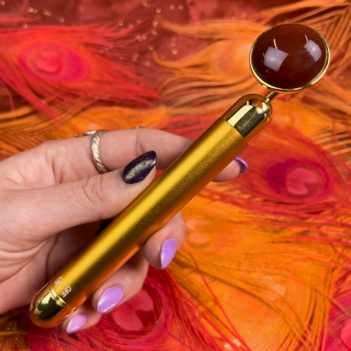 Get Your Buzz On Carnelian Wand