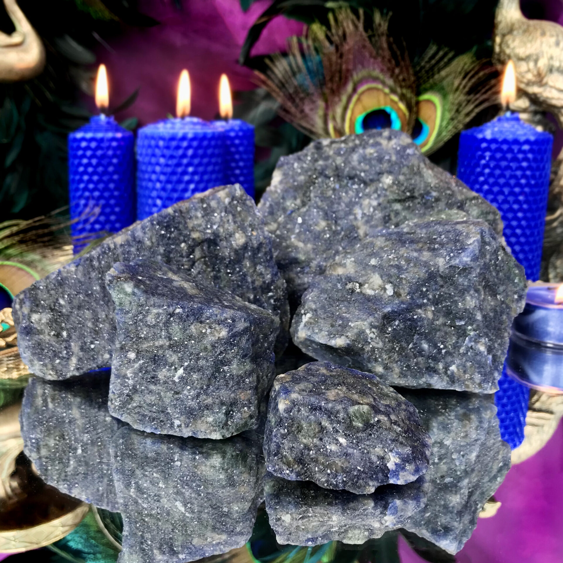 Natural Brazilian Sweet Dreams Sodalite and Hauyne
