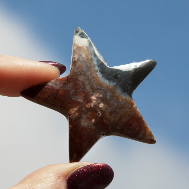 Rainbow Agate Inner Self Awakening Star