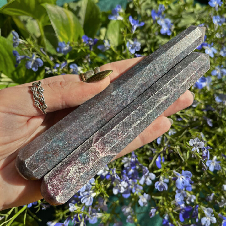 Ruby Kyanite Love and Alignment Wand
