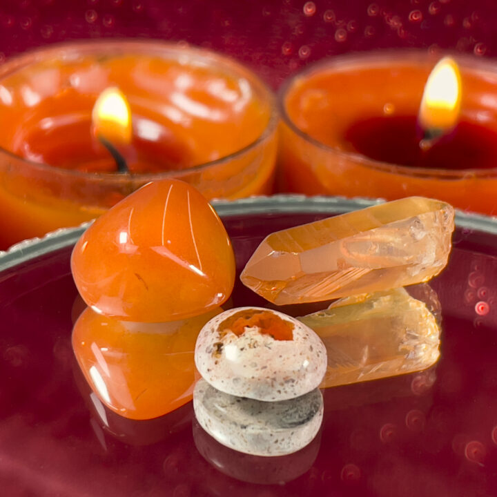 Beltanes Fire Gemstone Trio