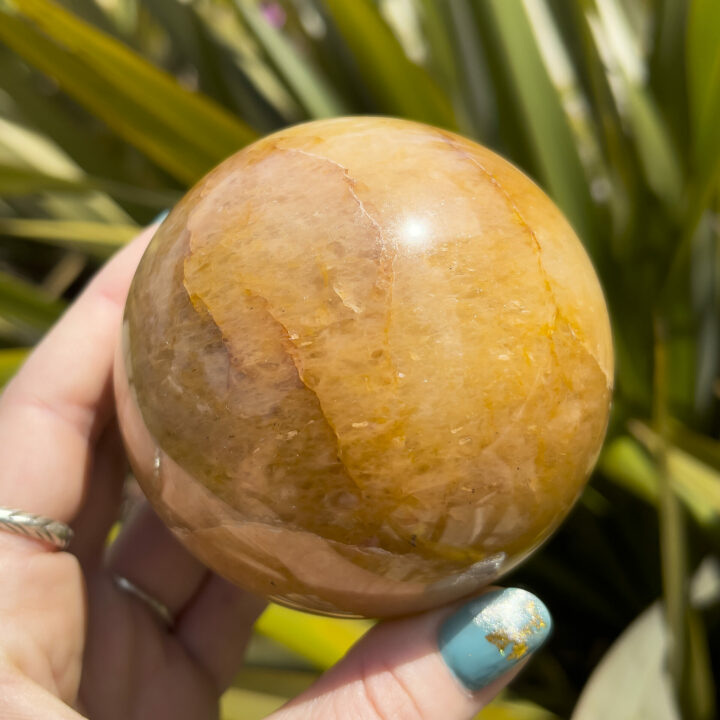 Mega Abundance Citrine Sphere