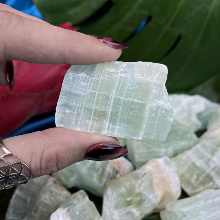 Natural Aqua Calcite