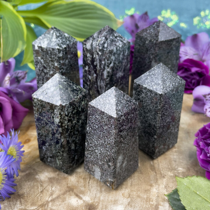 Spinel in Biotite Matrix Manifestation Obelisk