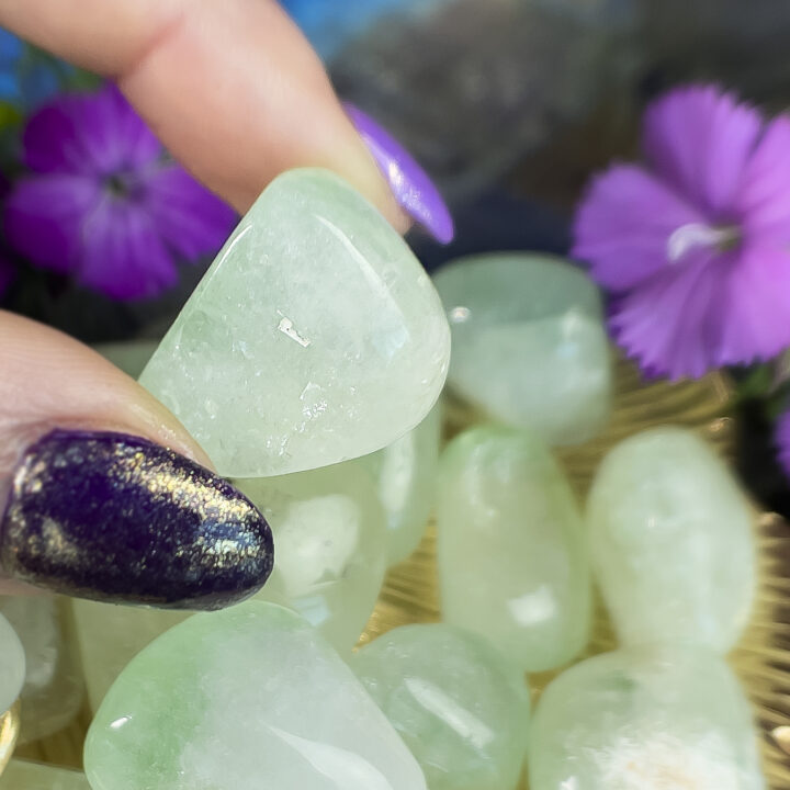 Tumbled Green Apophyllite