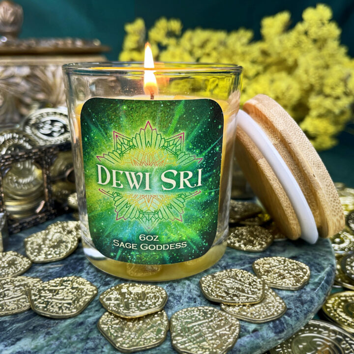 Dewi Sri Intention Candle