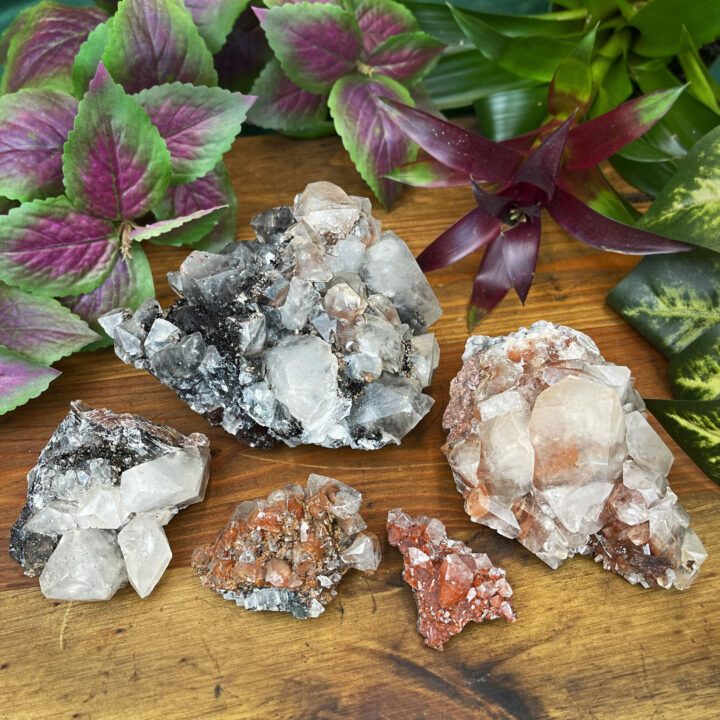 Face Your Fears Calcite Cluster