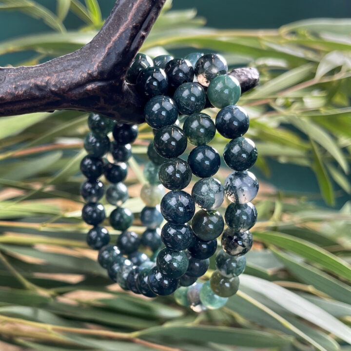 Gaias Healing Evergreen Jasper Bracelet