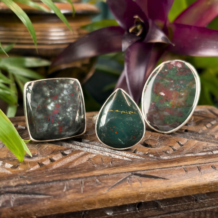 Heal, Rejuvenate, Protect Bloodstone Ring