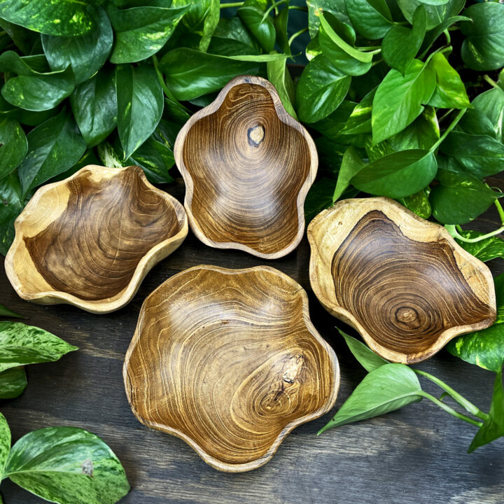 Handmade Teak Wood Bowl