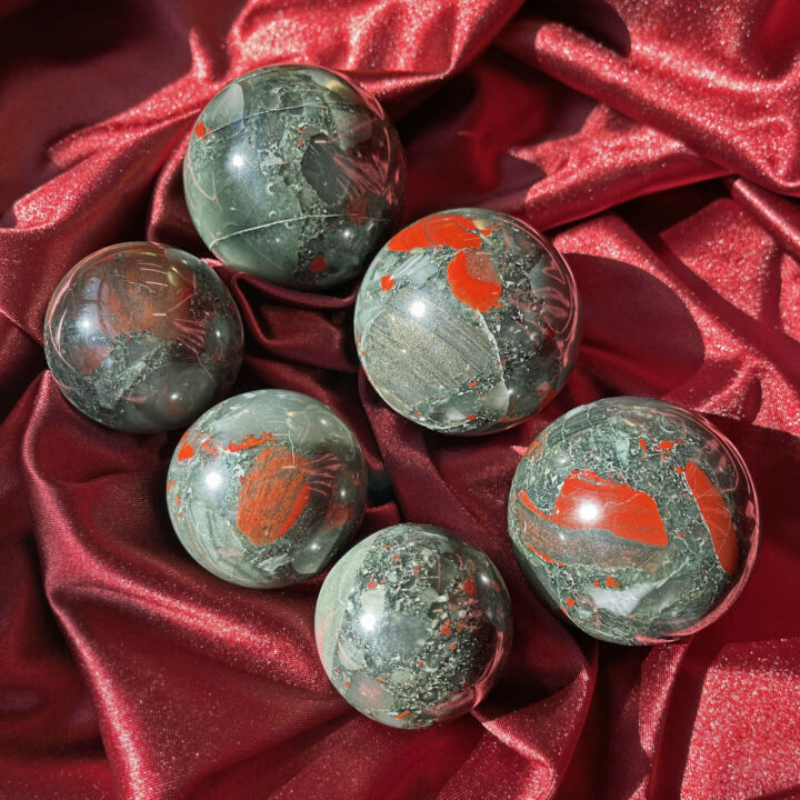 Healing African Bloodstone Sphere