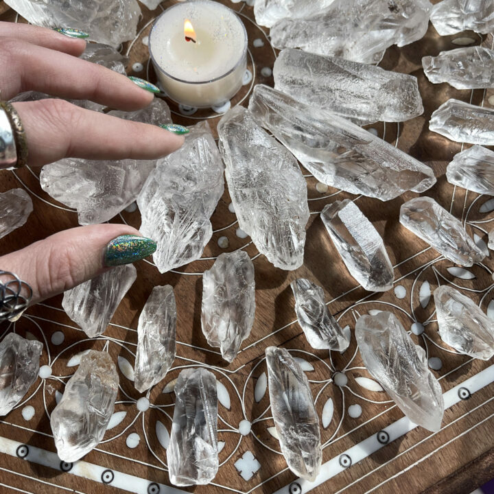 Lemurian Root Crystal