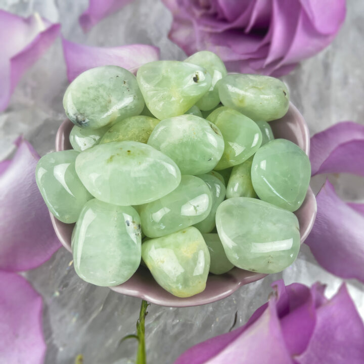 Tumbled Prehnite