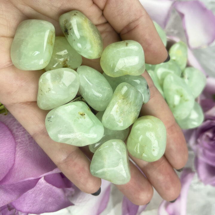 Tumbled Prehnite