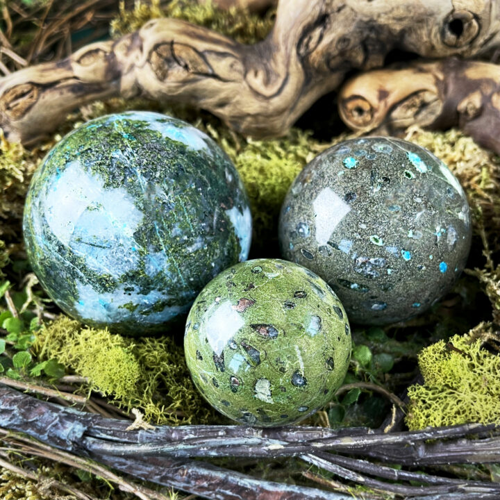 Emotional Healing Compassion Stone Sphere