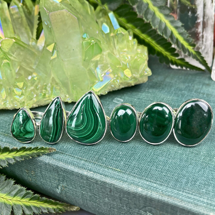 Heal the Goddess Malachite Ring