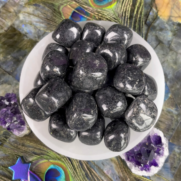 Medium Tumbled Nuummite