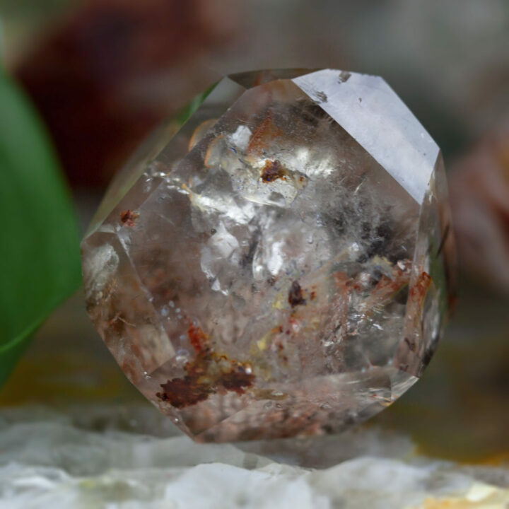 Amphibole Quartz Channeling Stone