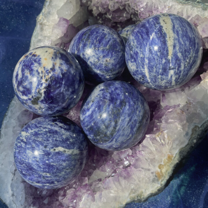 Peaceful Presence Sodalite Sphere