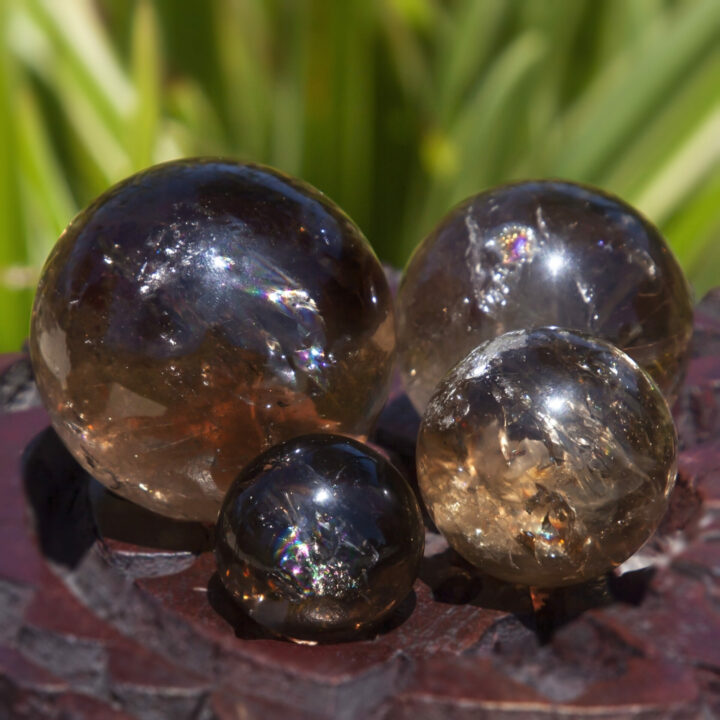 Protection and Manifestation Smoky Citrine Sphere