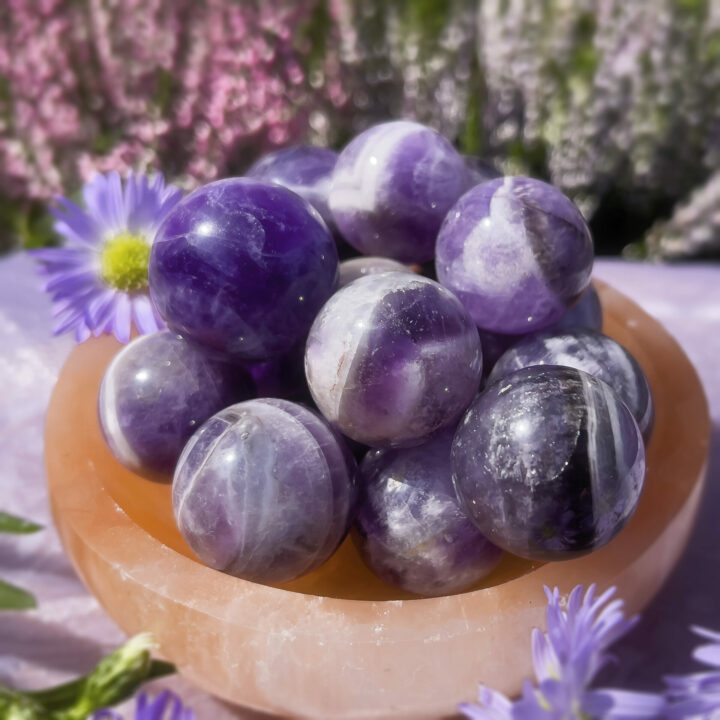 Divine Protection Mini Dream Amethyst Sphere