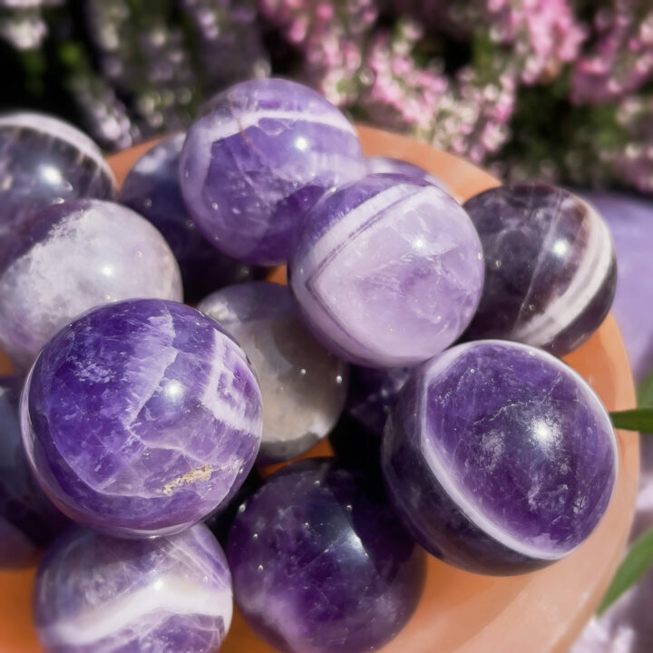 Divine Protection Mini Dream Amethyst Sphere