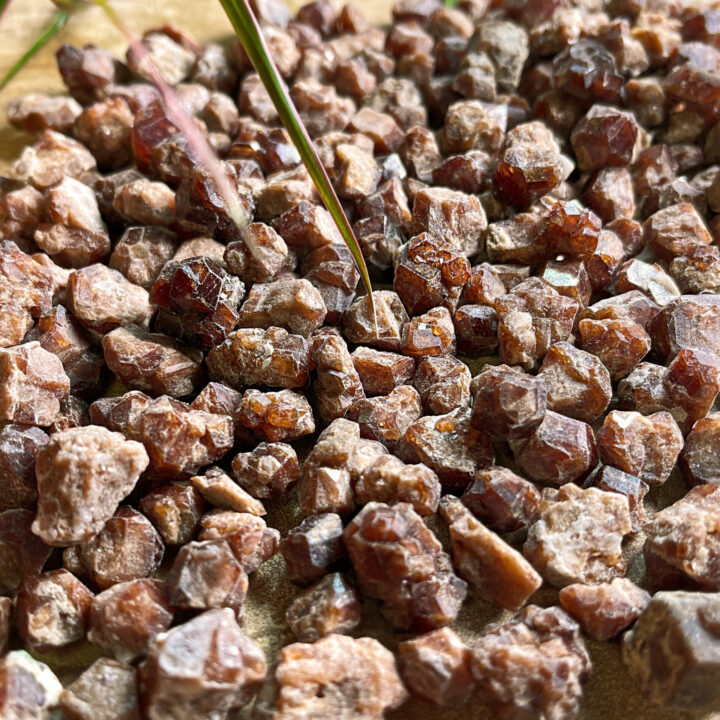 Natural Orange Andradite Garnet