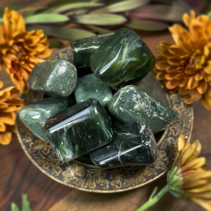 Tumbled Nephrite Jade