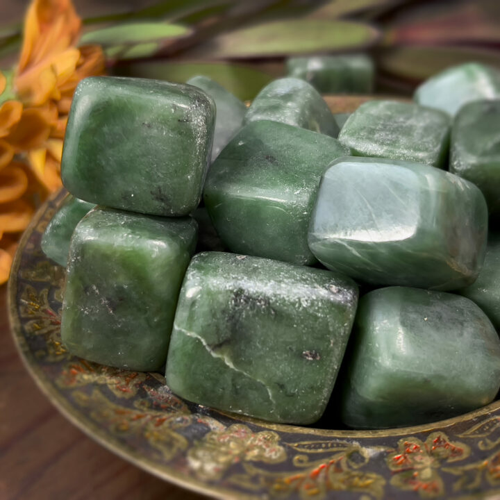 Tumbled Nephrite Jade