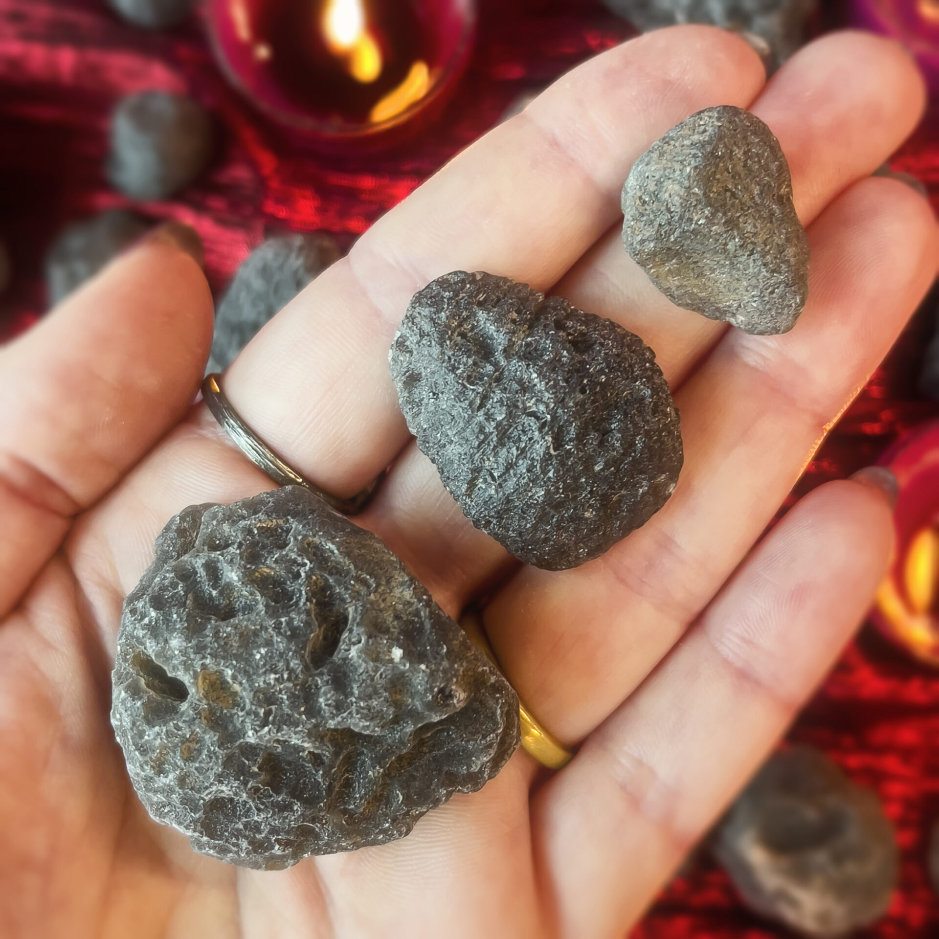 Pearl of Divine Fire Natural Agni Manitite